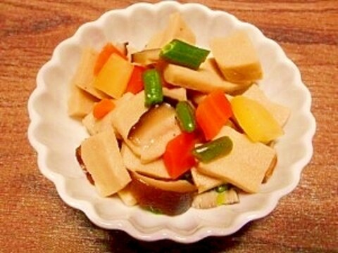 高野豆腐と椎茸☆煮